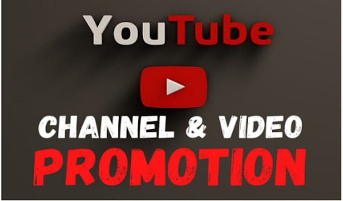 Gig Preview - Promote youtube channel to gain real and active audience