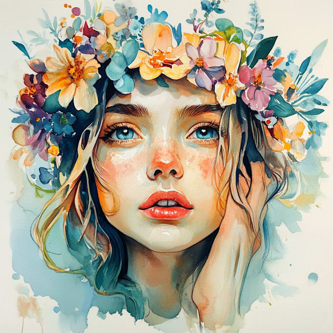 Bestseller - draw watercolor illustration art for you