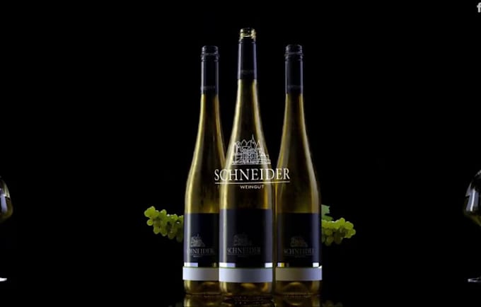 Gig Preview - 3d wine animation 3d bottle render 3d wine cellar render 3d industrial animation