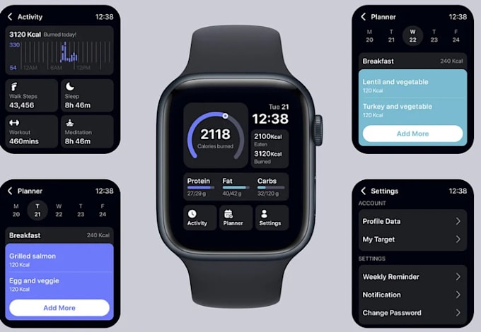 Gig Preview - Develop watchos app using swift and swiftui