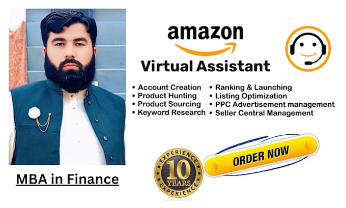 Gig Preview - Be your expert amazon fba wholesale virtual assistant