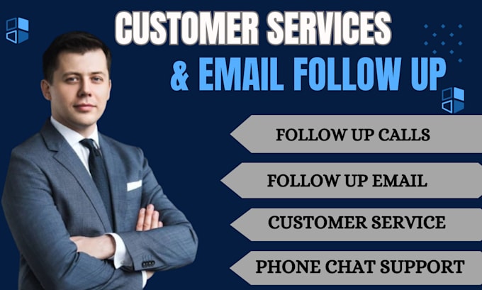 Gig Preview - Do telemarketing for customer service and follow up email chat support