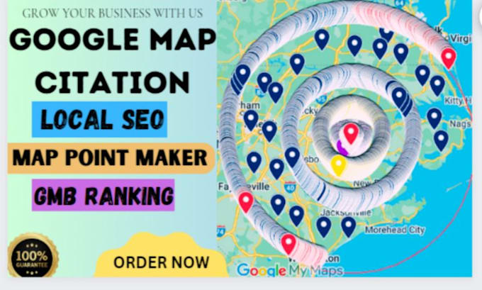 Gig Preview - Do 87,000 google maps citations for gmb ranking and local business SEO