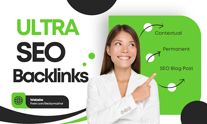 Gig Preview - Seo backlinks high quality dofollow high da authority link building service