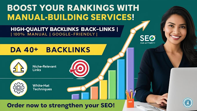 Gig Preview - Build high quality backlinks to boost SEO rankings