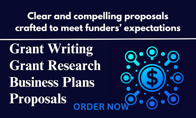 Bestseller - do grant writing, business plans grant proposals and grant research for business