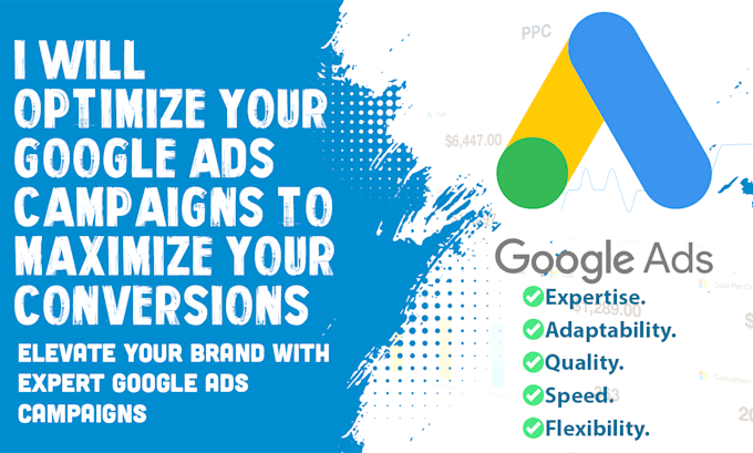 Gig Preview - Optimize your google ads campaigns to maximize your conversions