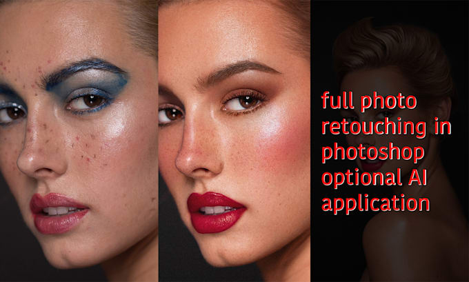 Gig Preview - Do retouching on your images