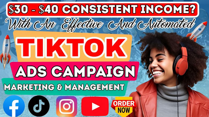 Gig Preview - Setup tiktok shop, tiktok ads manager, tiktok ads, and tiktok marketing