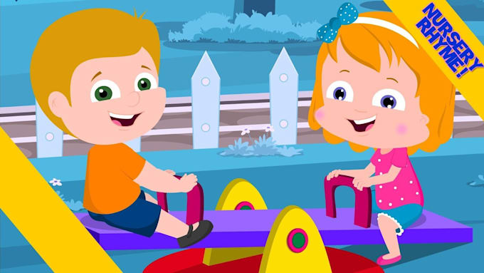 Gig Preview - Create 2d kids animation video, kids learning video, nursery rhymes