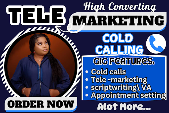 Gig Preview - Do USA b2b telemarketing cold calling appointment setting script writing sale VA