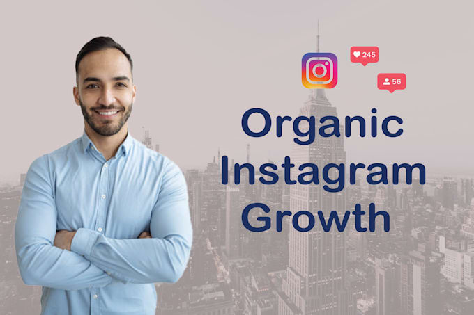 Gig Preview - Promote, manage and grow your instagram page organically