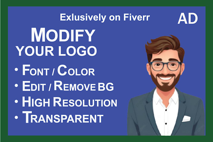 Gig Preview - Edit and update your logo in high quality