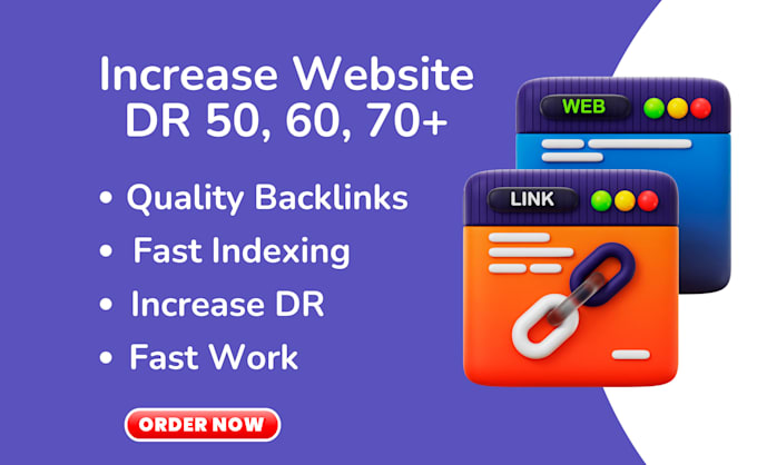 Bestseller - increase ahrefs domain rating DR 70 using high authority SEO backlinks, indexing