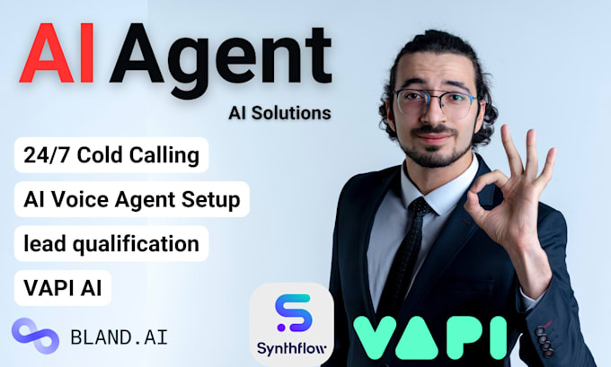 Gig Preview - Setup ai voice caller agent using vapi , bland or synthflow