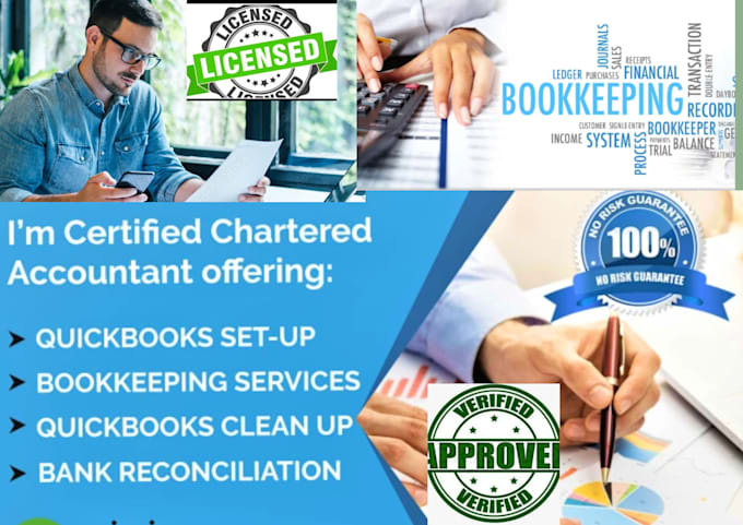 Gig Preview - Do bookkeeping using quickbooks online, xero, excel