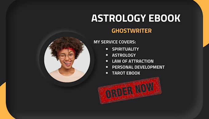 Gig Preview - Write 30,000 words ebook on astrology, spirituality, witchcraft ebook writing