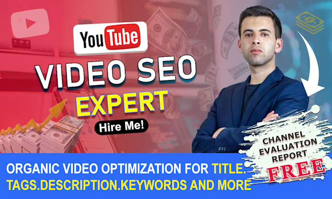 Gig Preview - Be your best youtube SEO expert and channel growth manager