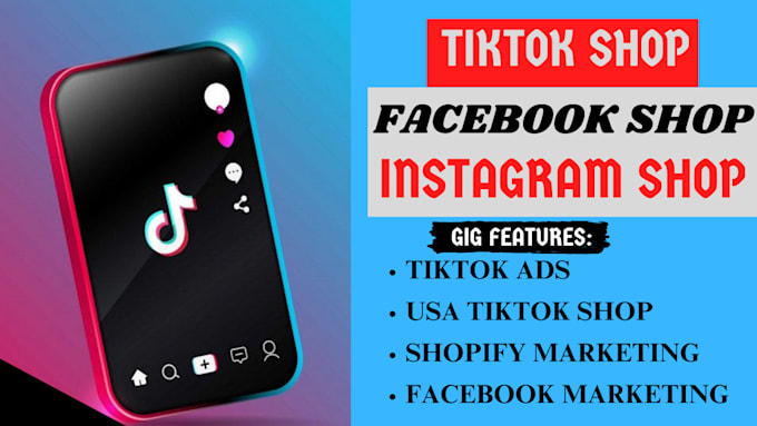 Gig Preview - Set up and optimize your tiktok shop for maximum sales