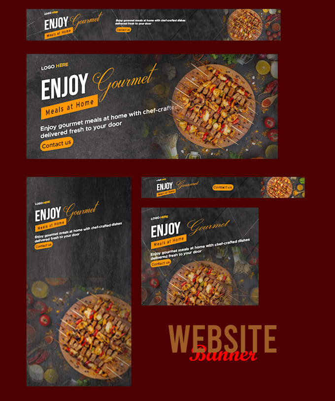 Bestseller - design web banner ads, banner ads, web banner in 2 hour