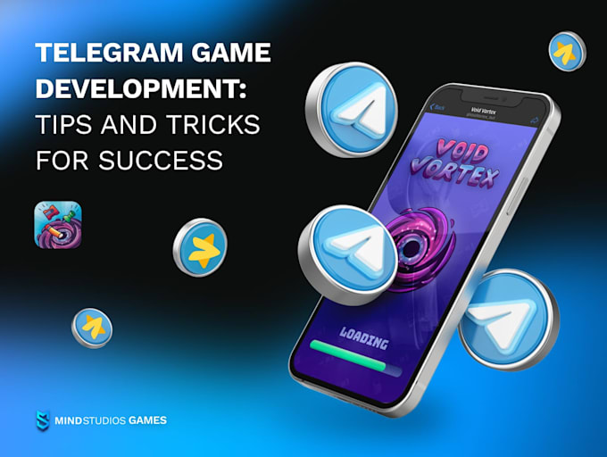 Gig Preview - Create telegram game telegram mini game telegram  app game development