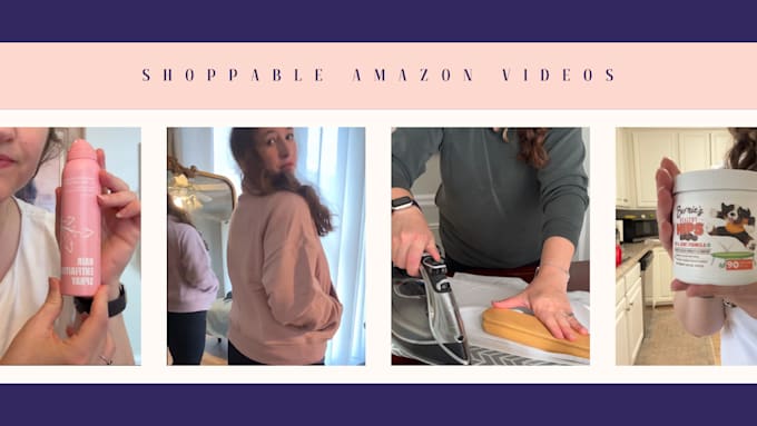 Gig Preview - Create an amazon shoppable video for your product