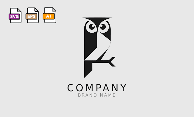 Gig Preview - Create a minimalist monochrome animal logo design