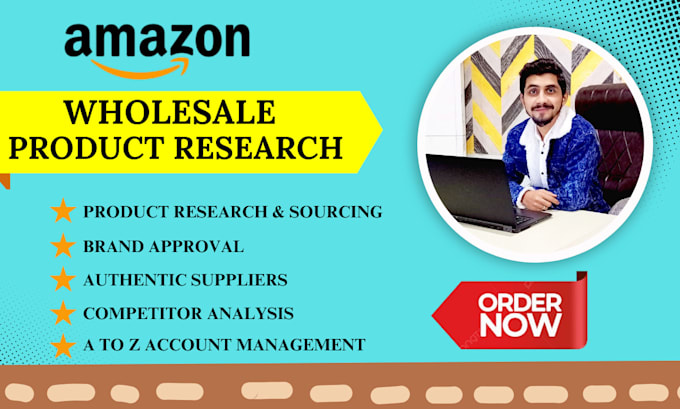 Gig Preview - Do winning amazon fba wholesale product research and management