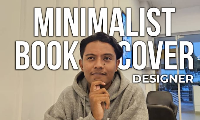 Gig Preview - Be your minimalist book cover designers for business book