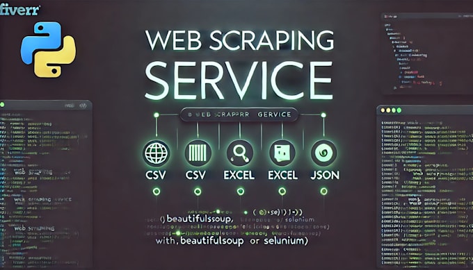 Gig Preview - Provide fast and reliable web scraping and data extraction services