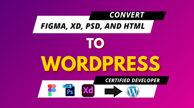 Bestseller - convert figma to wordpress, xd to wordpress and PSD to wordpress website