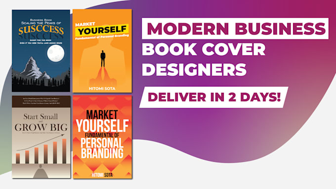 Gig Preview - Be your modern business book cover designers