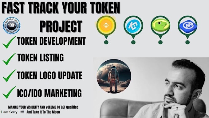 Gig Preview - Definitely list and trend your token or coin project on top