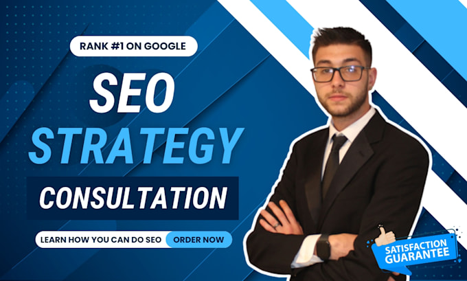 Gig Preview - Provide SEO strategy consultation and training