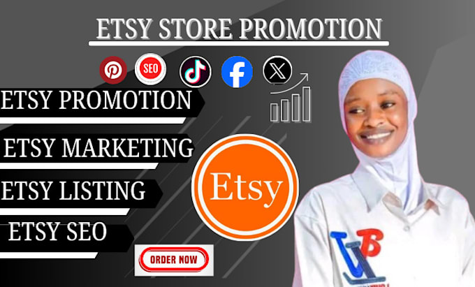 Gig Preview - Do etsy shop promotion etsy SEO etsy marketing to boost etsy sales