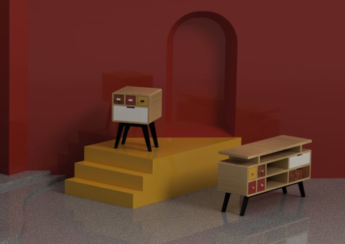 Gig Preview - Create stunning 3d models for furniture and any products