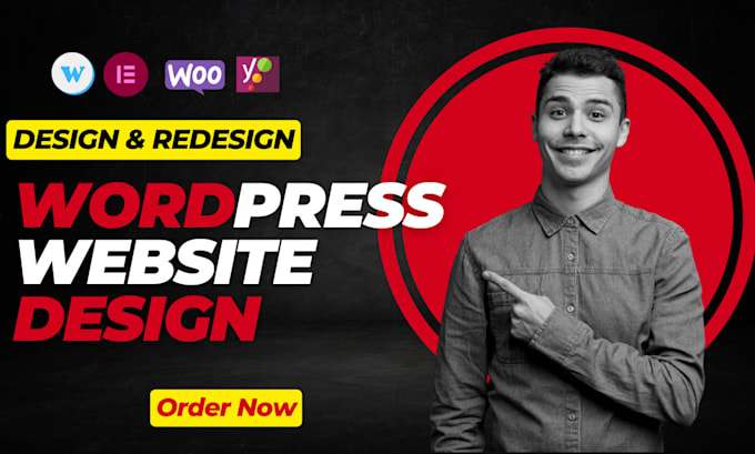 Gig Preview - Design modern responsive wordpress website for your business