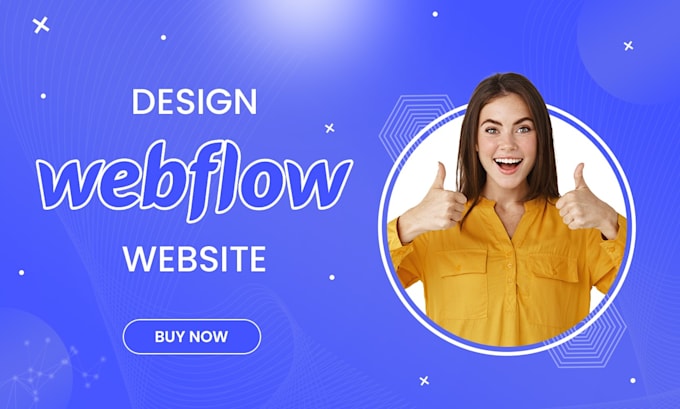 Gig Preview - Design, redesign, update or fix webflow website, convert your figma to webflow