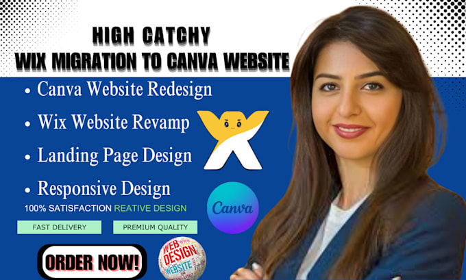 Gig Preview - Weebly website redesign canva to wix web convert clone figma squarespace webflow