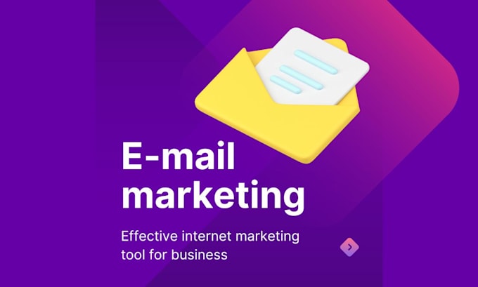 Gig Preview - Provide email marketing services for small businesses