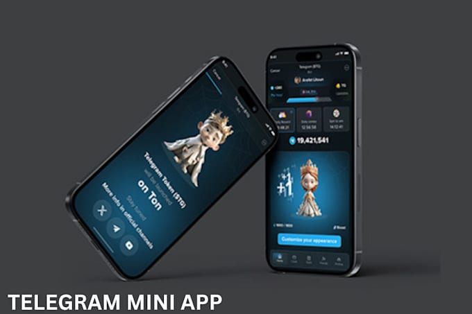 Gig Preview - Build telegram mini app telegram mini game telegram promotion telegram mini web