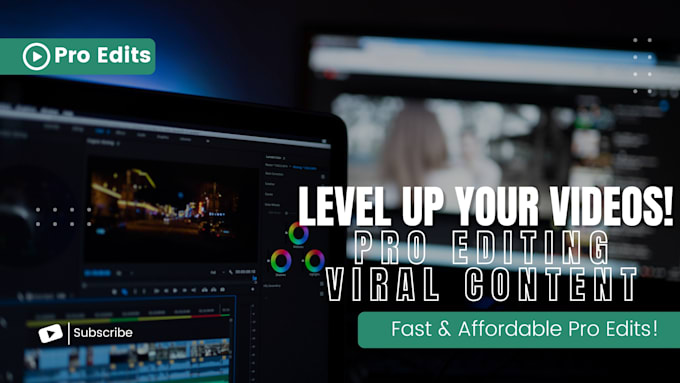 Gig Preview - Be your expert video editor for high quality content