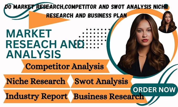 Gig Preview - Do market research,competitor and swot analysis niche research and business plan