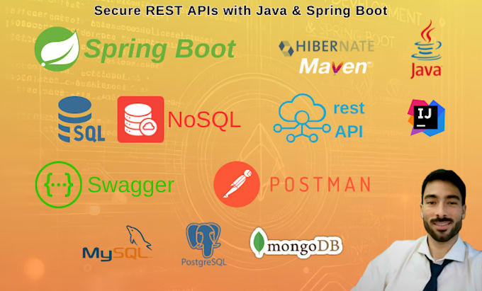 Gig Preview - Create secure restful apis with java spring boot