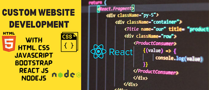 Gig Preview - Build responsive customized website with HTML CSS react js