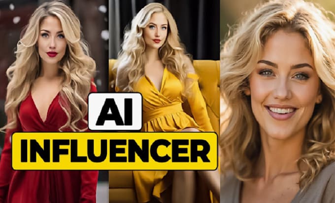 Gig Preview - Customized realistic ai influencer model ai avater for instagram and more