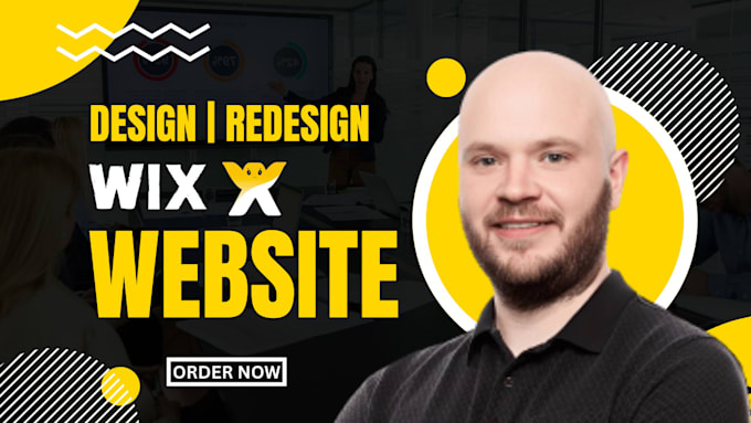 Gig Preview - Create wix website design, wix website redesign or build wix business website