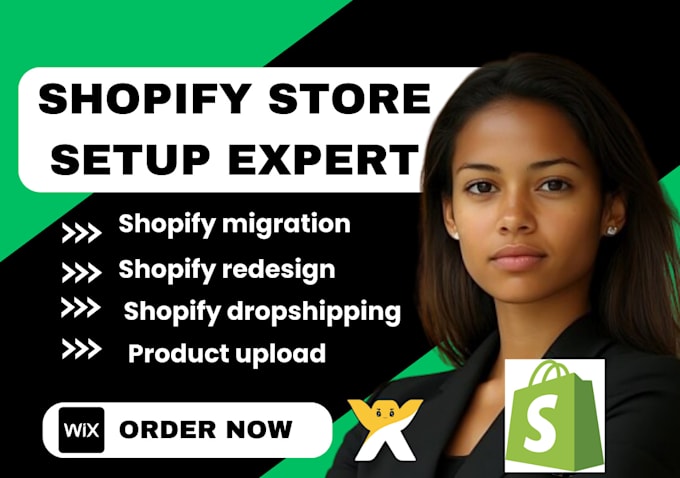 Gig Preview - Custom shopify website redesign shopify update, revamp, migrate shopify expert