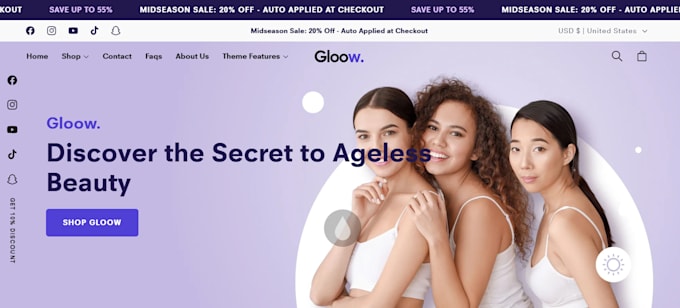 Bestseller - create shopify website redesign shopify website redesign shopify store redesign