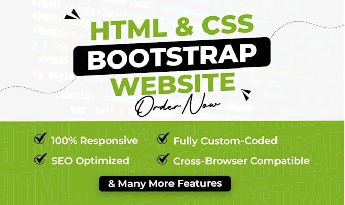 Bestseller - be front end or backend website developer in HTML, CSS, js, react, nextjs, php